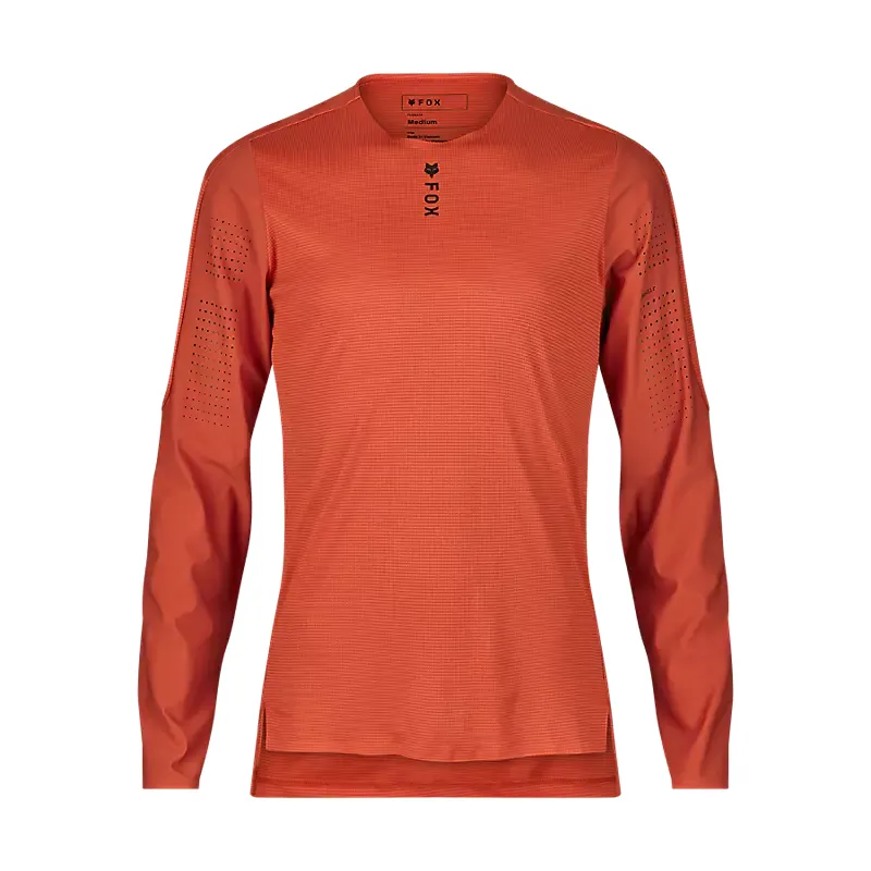 Fox Racing Flexair Pro Long Sleeve Jersey in Atomic Orange