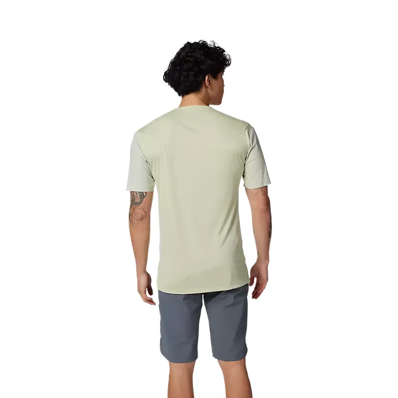 Fox Racing Flexair Pro Short Sleeve Jersey in Cactus Green-3