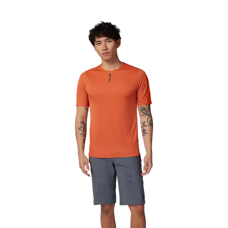 Fox Racing Flexair Pro Short Sleeve Jersey in Atomic Orange-2
