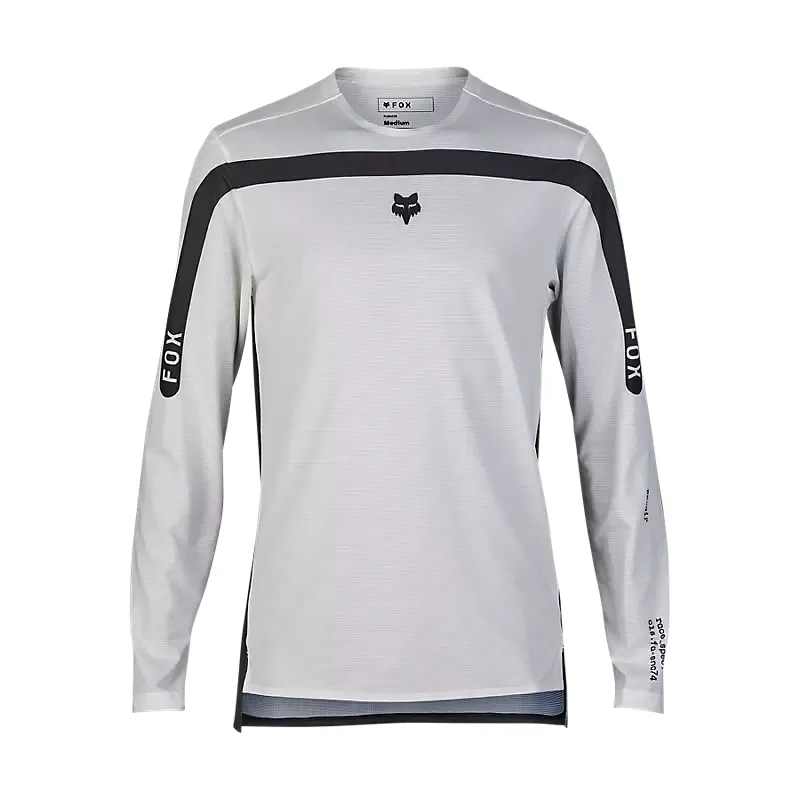 Fox Racing Flexair Aviation Long Sleeve Race Jersey in White