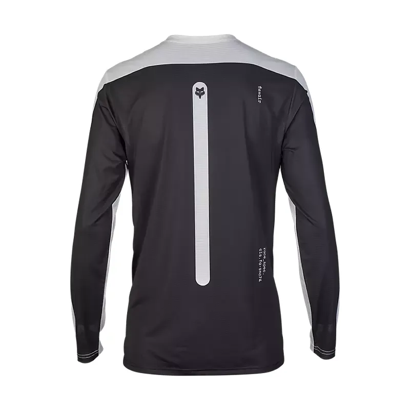 Fox Racing Flexair Aviation Long Sleeve Race Jersey in White-1