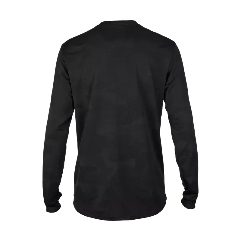 Fox Racing Ranger TruDri Long Sleeve Jersey in Black-1