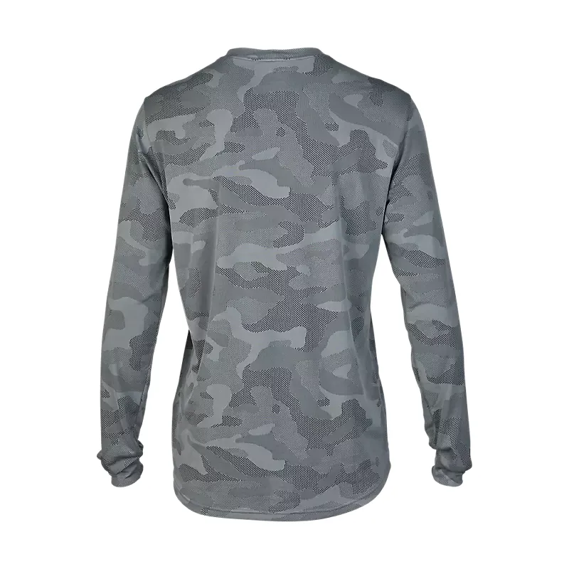 Fox Racing Ranger TruDri Long Sleeve Jersey in Cloud Grey-1