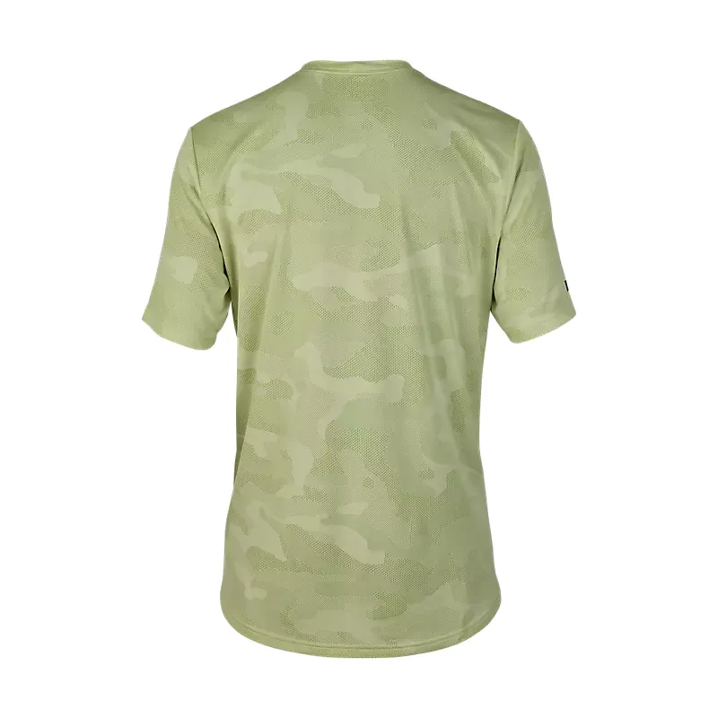 Fox Racing Ranger TruDri Short Sleeve Jersey in Cactus Green-1
