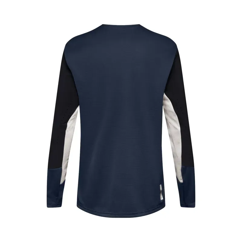 Fox Racing Defend Long Sleeve Jersey in Galaxy Blue-1
