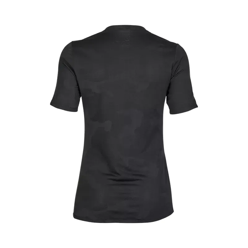 Fox Racing Women's Ranger TruDri Short Sleeve Jersey in Black-1