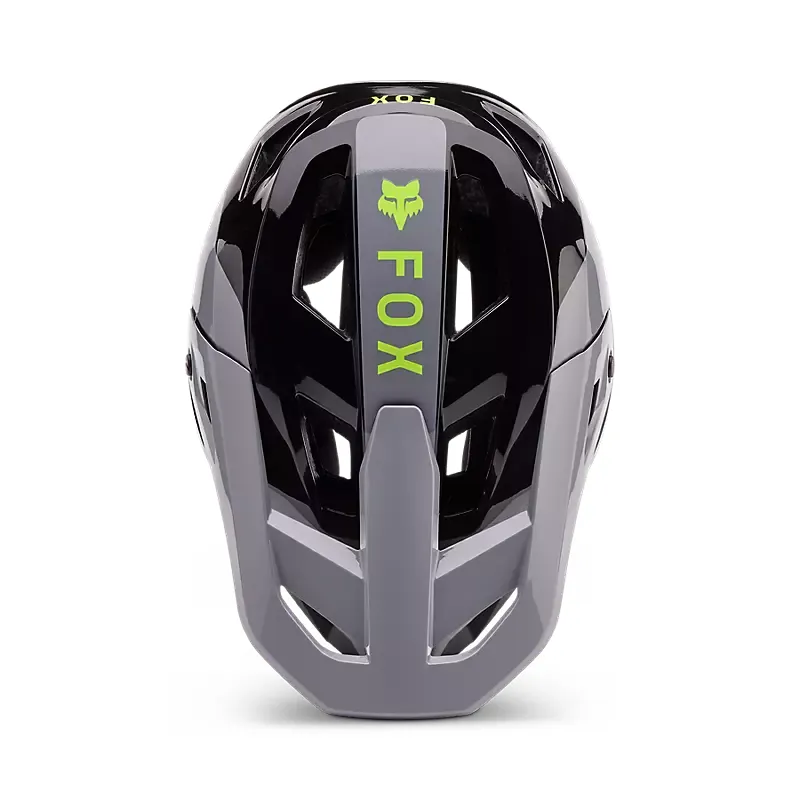Fox Racing Youth Rampage Barge Helmet in Cloud Grey-3