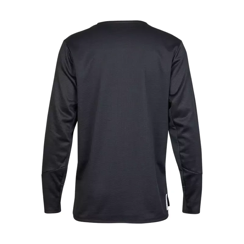 Fox Racing Youth Defend Long Sleeve Jersey in Black-1