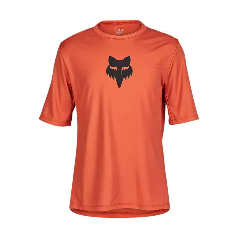 Fox Racing Youth Ranger Short Sleeve Jersey in Atomic Orange