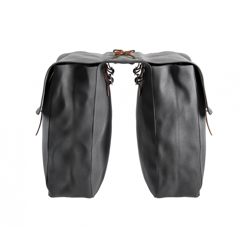 Brooks Brick Lane Panniers in Grey-2