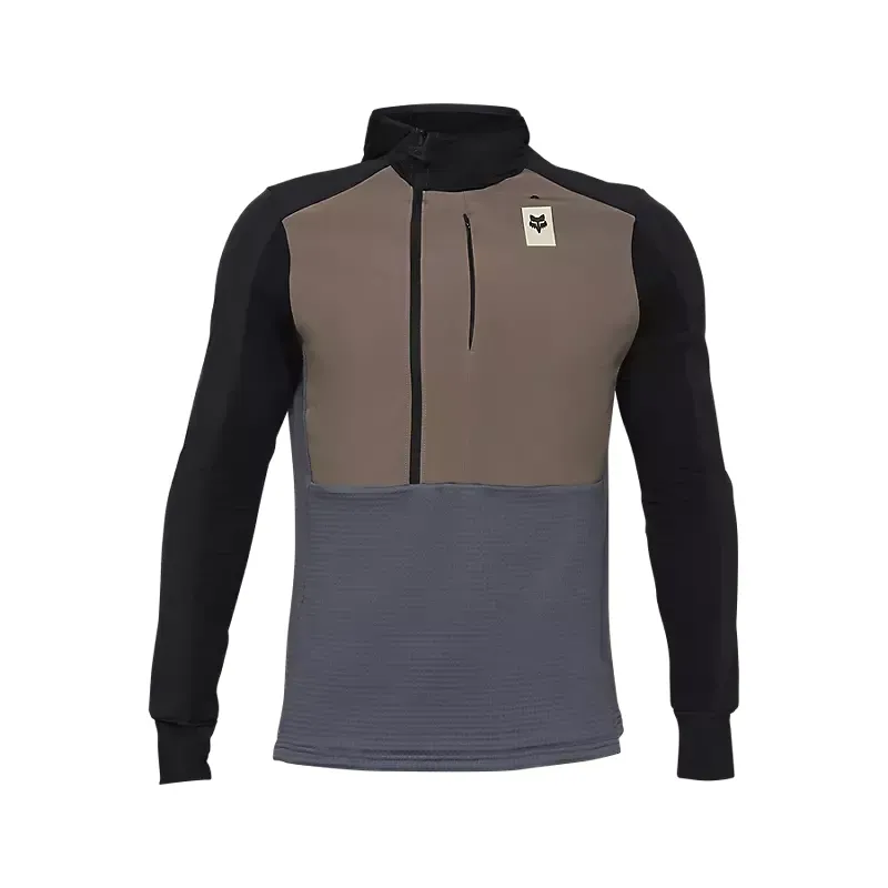 Fox Racing Defend Thermal Hoodie in Ash