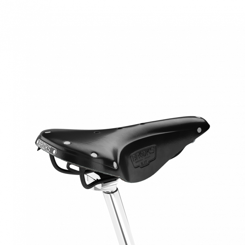 Brooks B17 Narrow Saddle 155mm Steel in Black-1