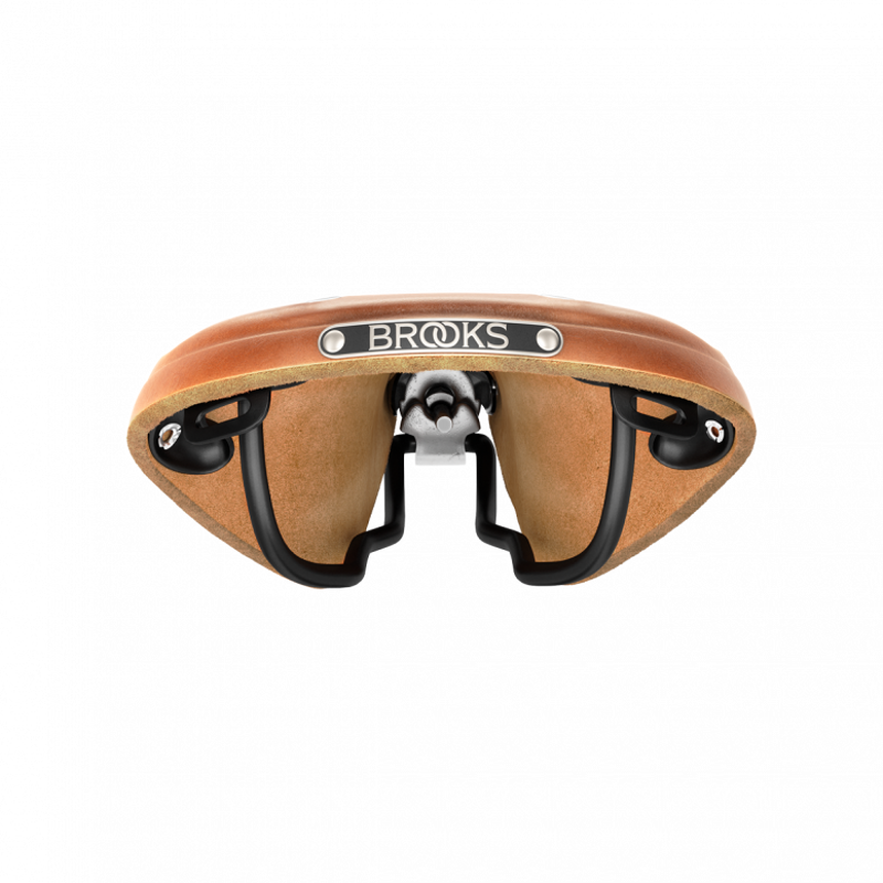 Brooks B17 Narrow Saddle 155mm Steel in Honey-4