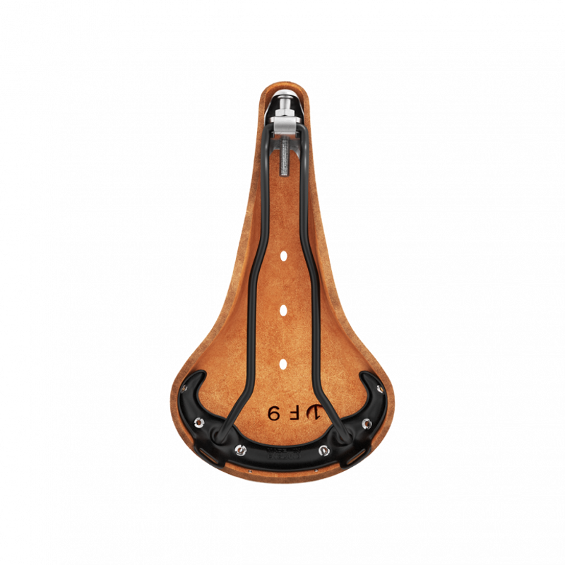 Brooks B17 Narrow Saddle 155mm Steel in Honey-3
