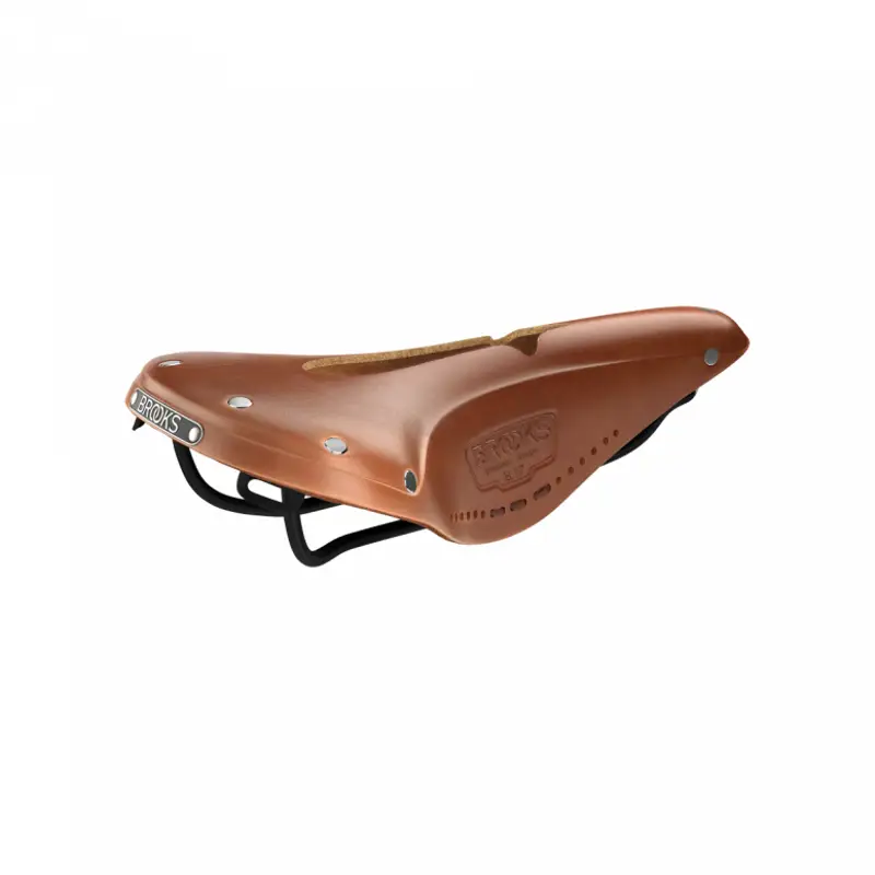 Balfes Bikes Brooks B17 Narrow Carved 155mm Saddle in Honey | Free postage over £30, £10 off first order, price match & 0% finance.