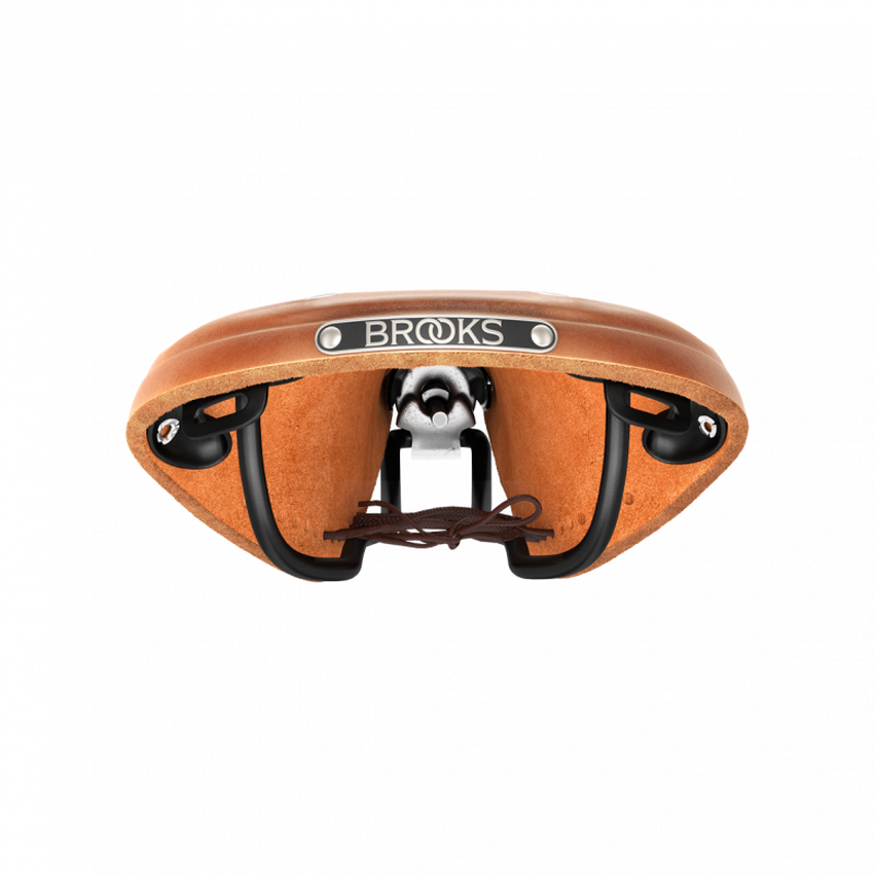 Brooks B17 Narrow Carved 155mm Saddle in Honey-4