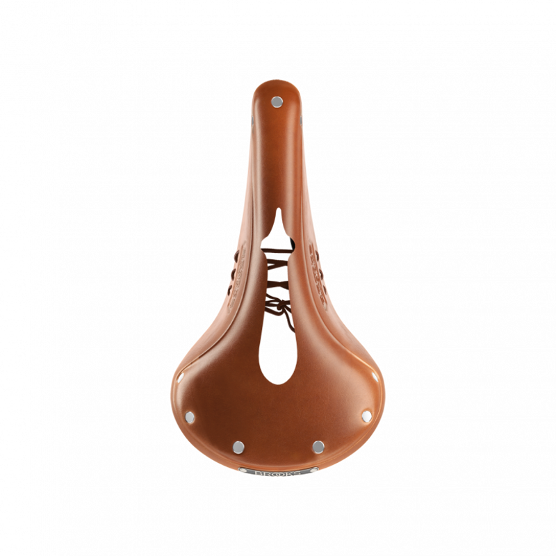 Brooks B17 Narrow Carved 155mm Saddle in Honey-2