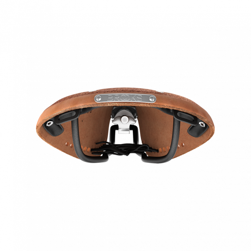 Brooks B17 Softened Saddle Steel in Tan-3