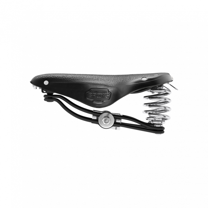 Brooks B66 Steel Rail Saddle in Black-5