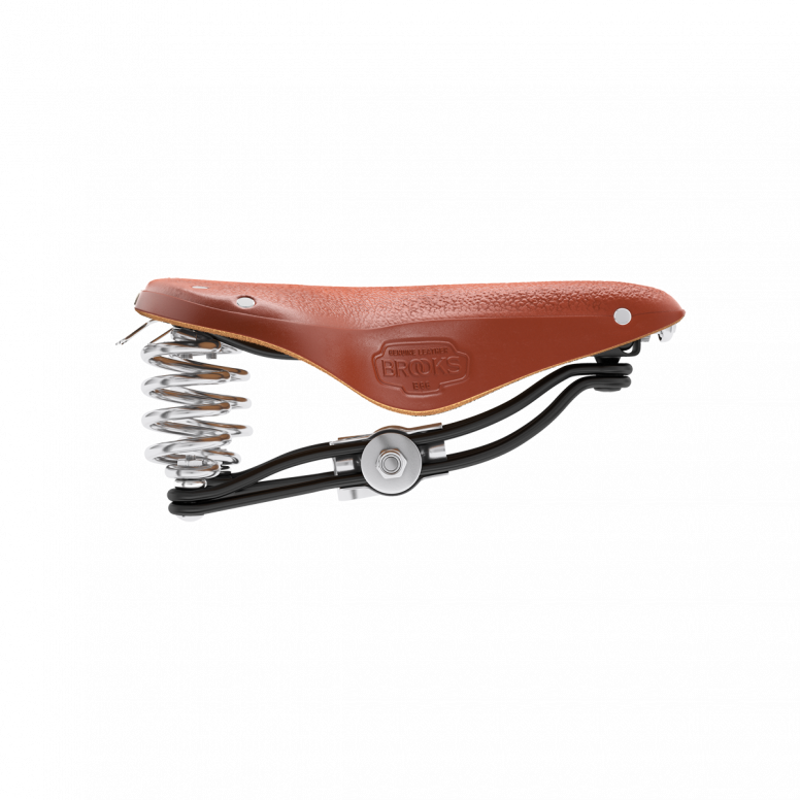 Brooks B66 Steel Rail Saddle in Honey-6