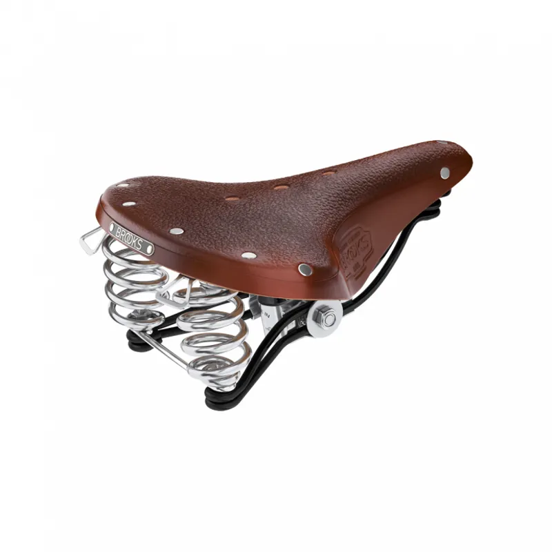 Brooks B66 Steel Rail Saddle in Brown