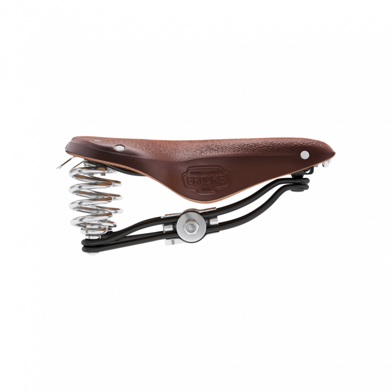 Brooks B66 Steel Rail Saddle in Brown-6