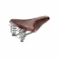 Brooks B67 Chromed Steel 205mm Saddle in Brown