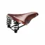 Brooks Flyer Short Steel Rail 176mm Saddle in Brown