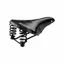 Brooks Flyer Short Steel Rail 176mm Saddle in Black