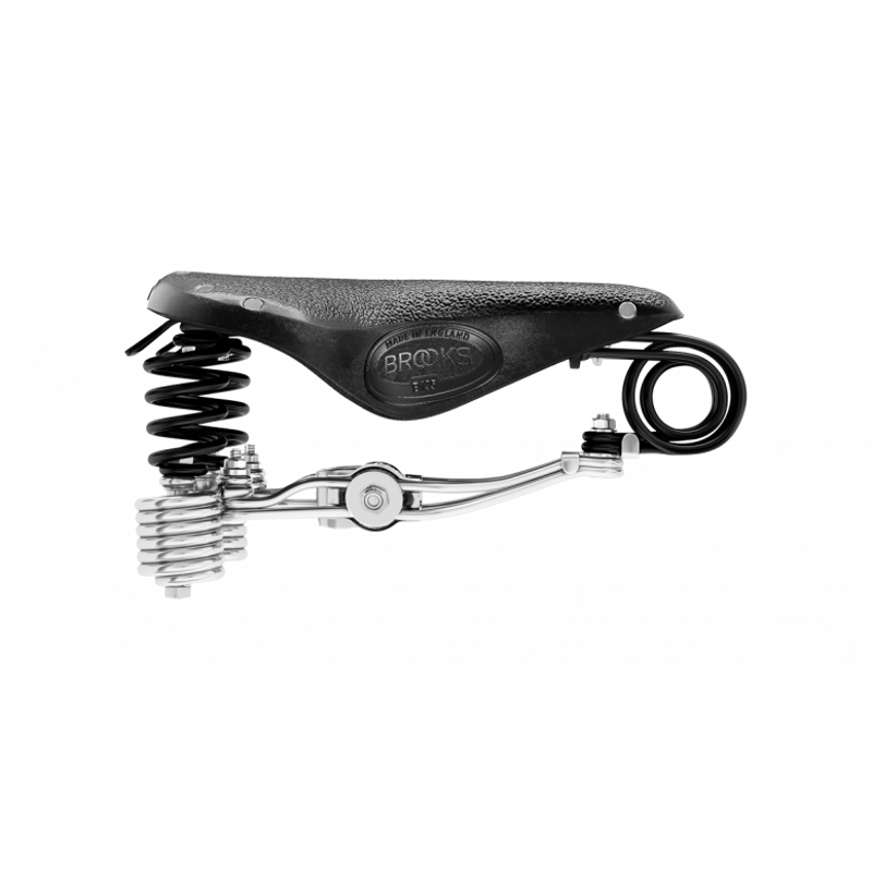 Brooks B135 With Clamp Saddle in Black-5