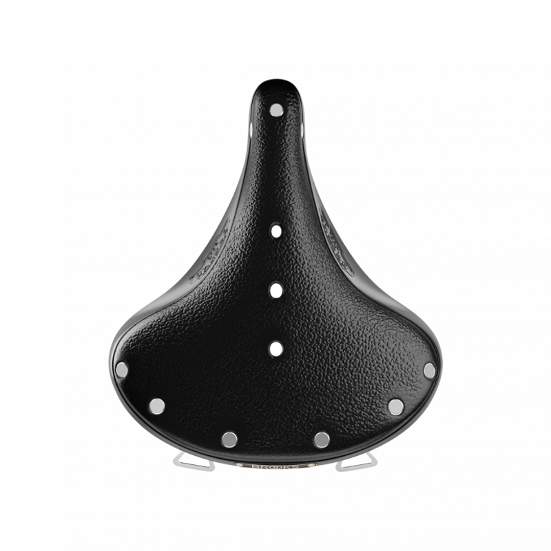 Brooks B66 Short Saddle in Black-6