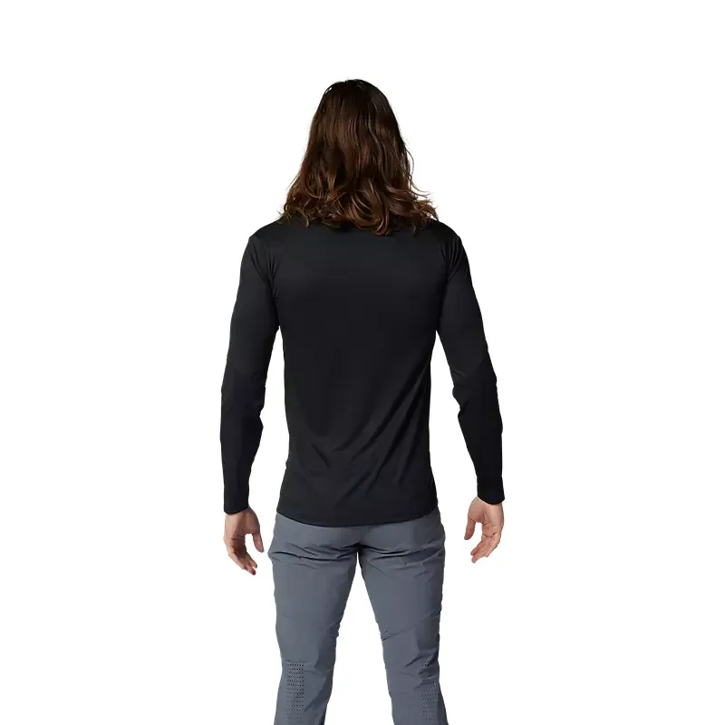 Fox Racing Flexair Pro Long Sleeve Jersey in Black-3