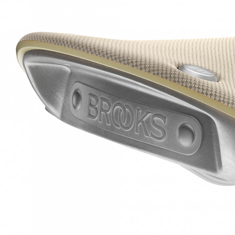 Brooks C17 Cambium Organic Alloy Rail 162mm Saddle in Natural-3