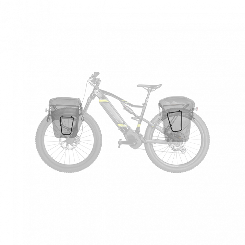 Topeak Tetrarack Side Frame Set in Black-1