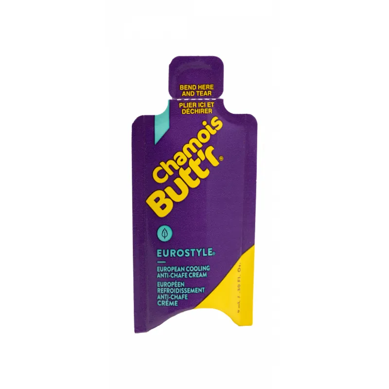 Chamois Butt'r Eurostyle Anti-Chafe Chamois Cream 9ml Sachet