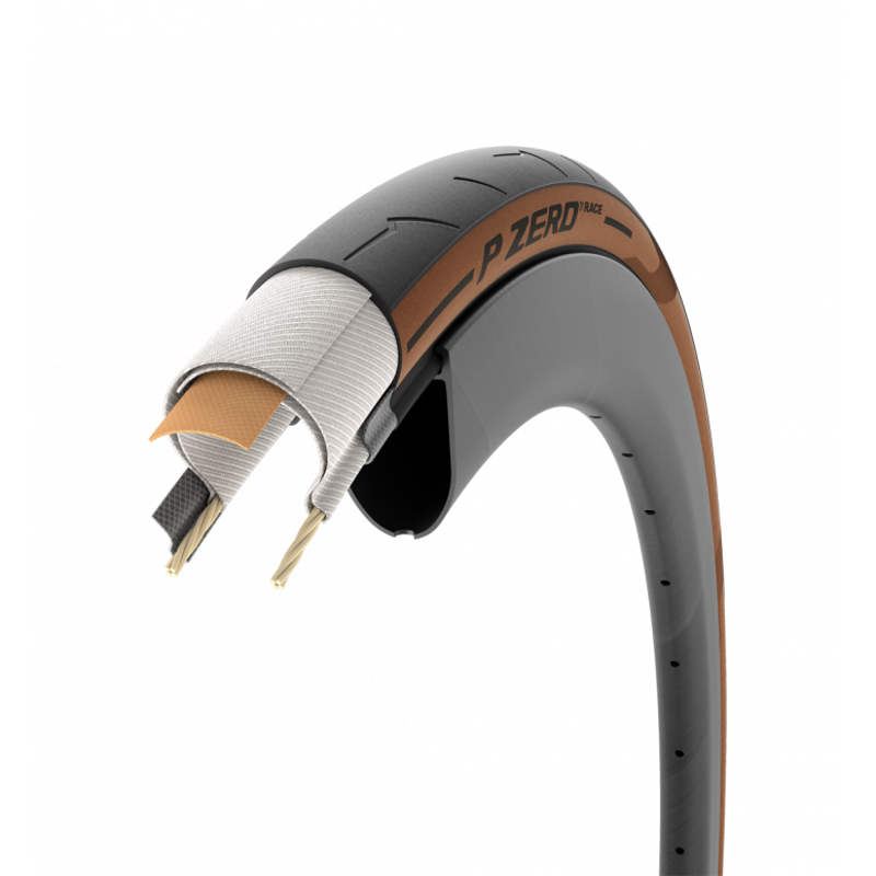 Pirelli P Zero Race Classic Made In Italy 700c SmartEVO Tyre in Tan-4