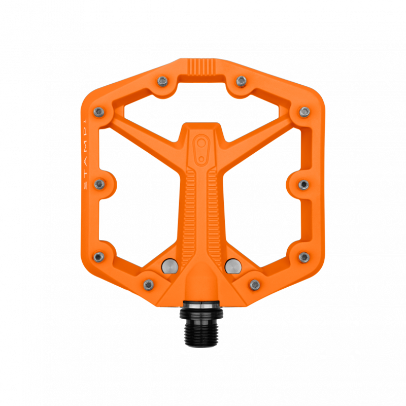 Crankbrothers Stamp 1 V2 Pedals in Orange-1