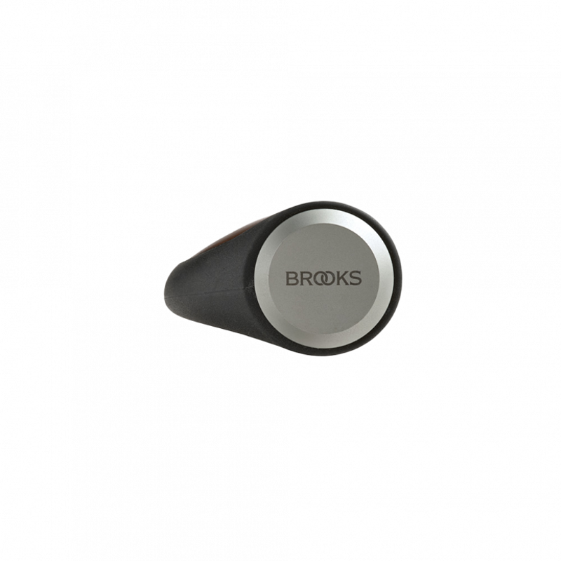 Brooks Grips Ergonomic 130/130 in Brown-2