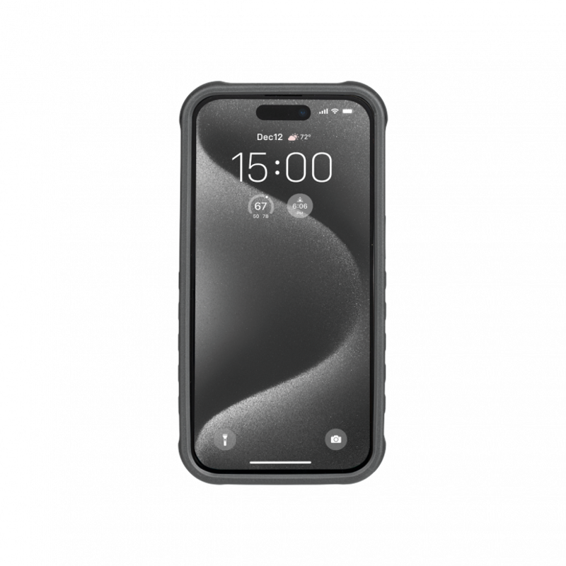 Topeak iPhone 15 PRO Ridecase Case Only in Black-1