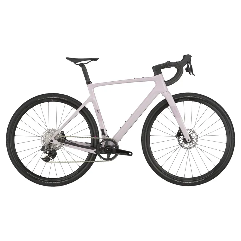 Scott Bike Addict Gravel 30 Gravel Bike 2025 in Hushed Pink-1