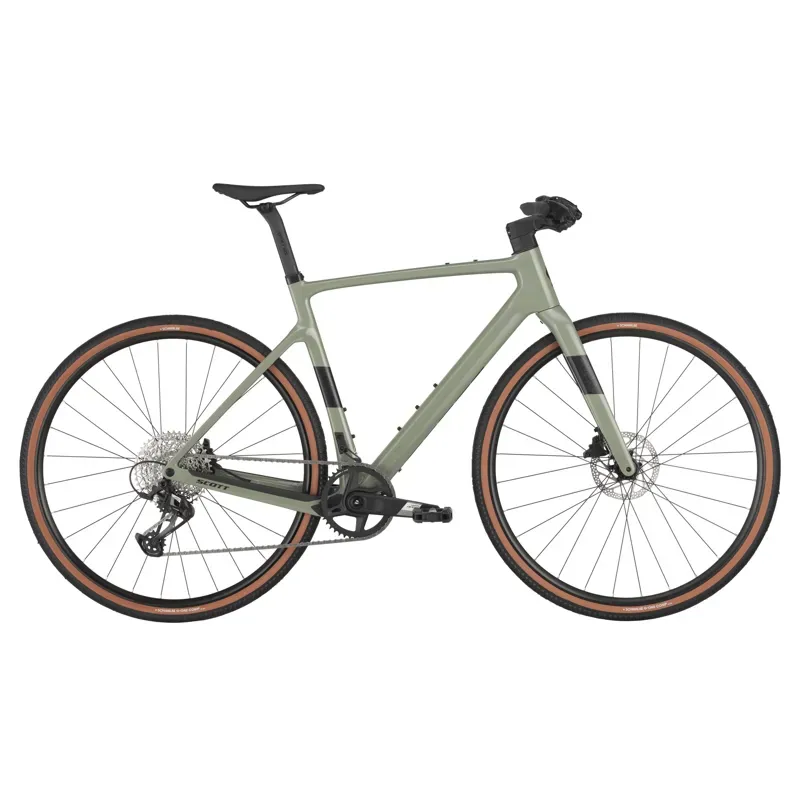 Scott Metrix 10 Endurance Road Bike 2025 In Undergrowth Green
