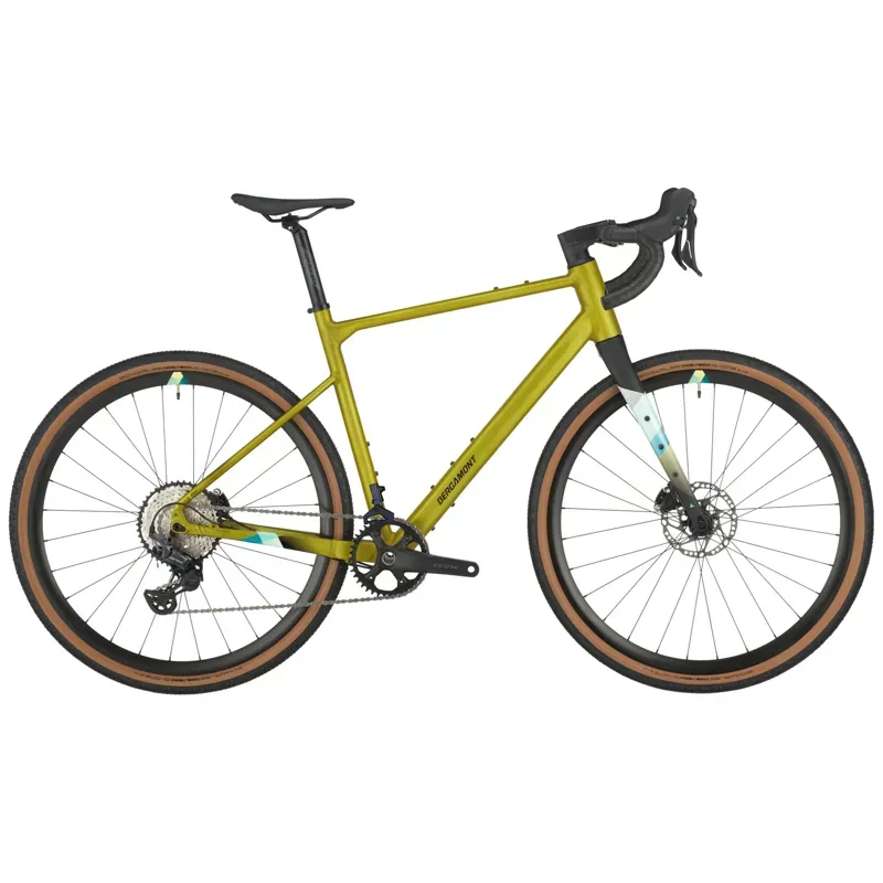 Bergamont Grandurance 8 Gravel Road Bike 2025 in Greenish Gold