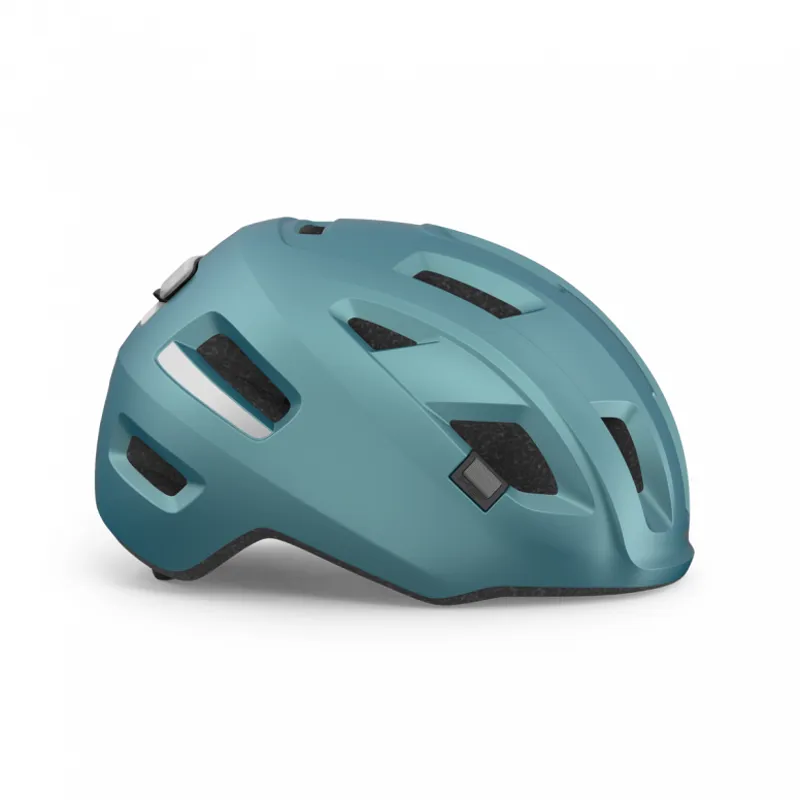 MET E-Mob MIPS Helmet in Teal/Black-1