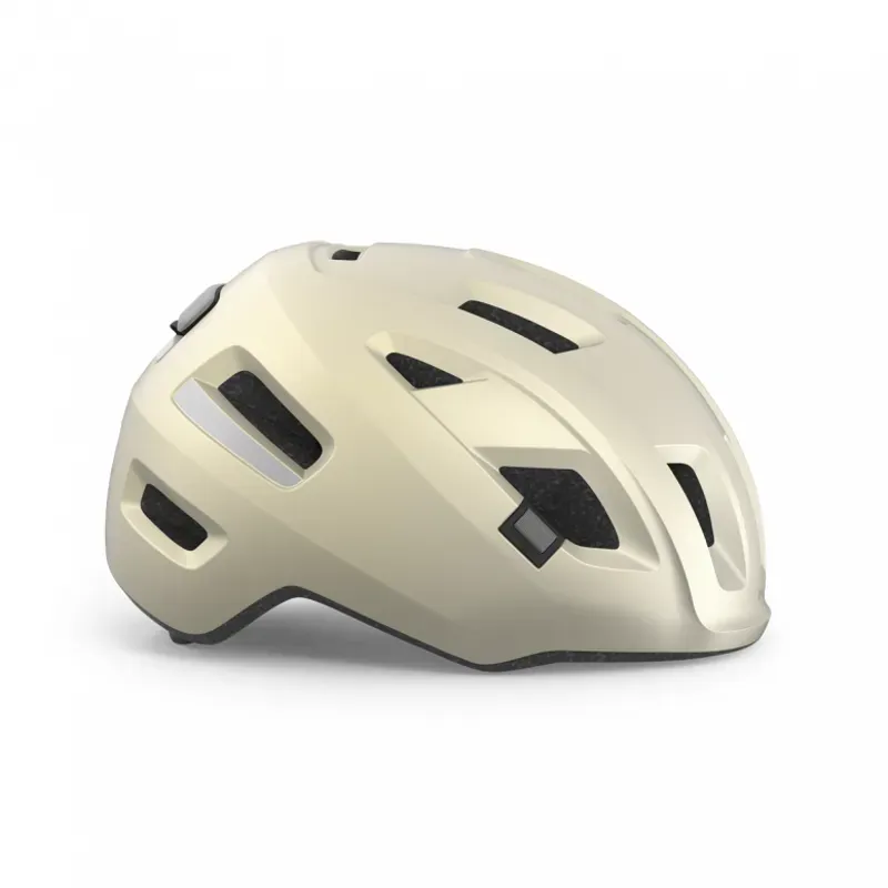 MET E-Mob Urban Helmet in Cream-1