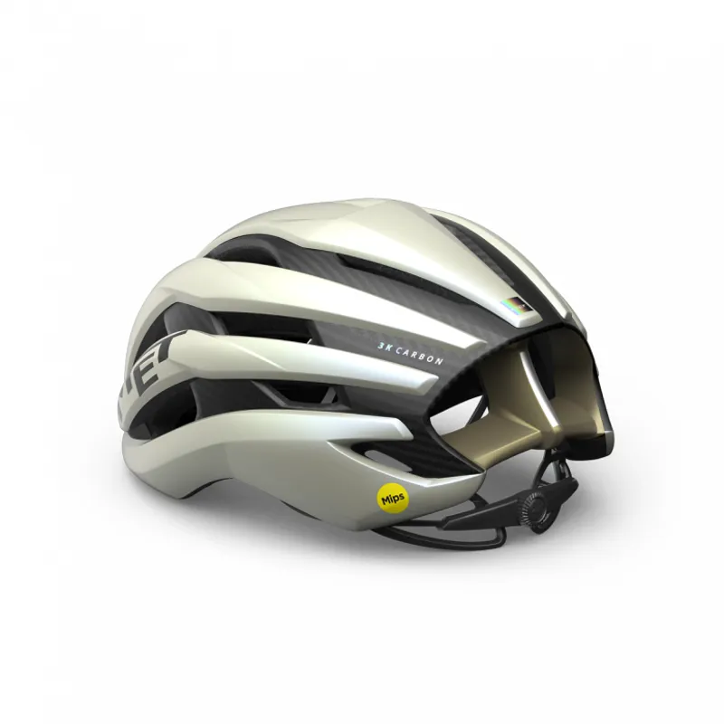 MET Trenta 3K Carbon MIPS Helmet in Cream-2