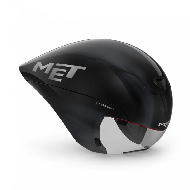 MET Drone Wide Body Helmet in Black