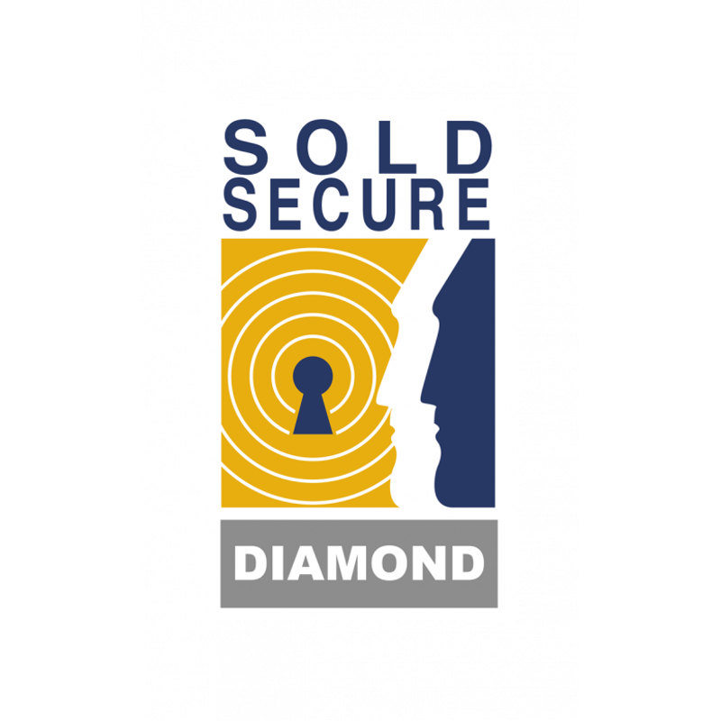 OnGuard Pitbull D-Lock 292mm Sold Secure Diamond Rated in Black and Yellow-7