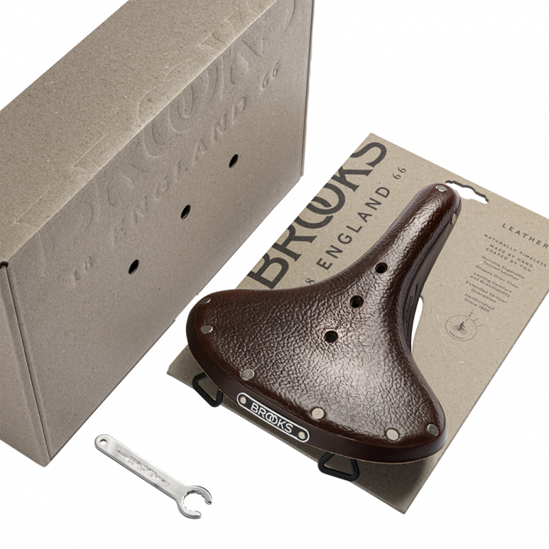 Brooks B68 Saddle in B68 Brown-3