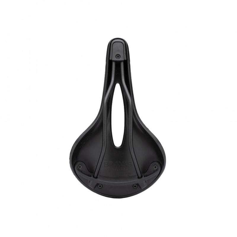 Brooks C17 Cambium Carved All-Weather Steel 162mm Saddle in Brown-3