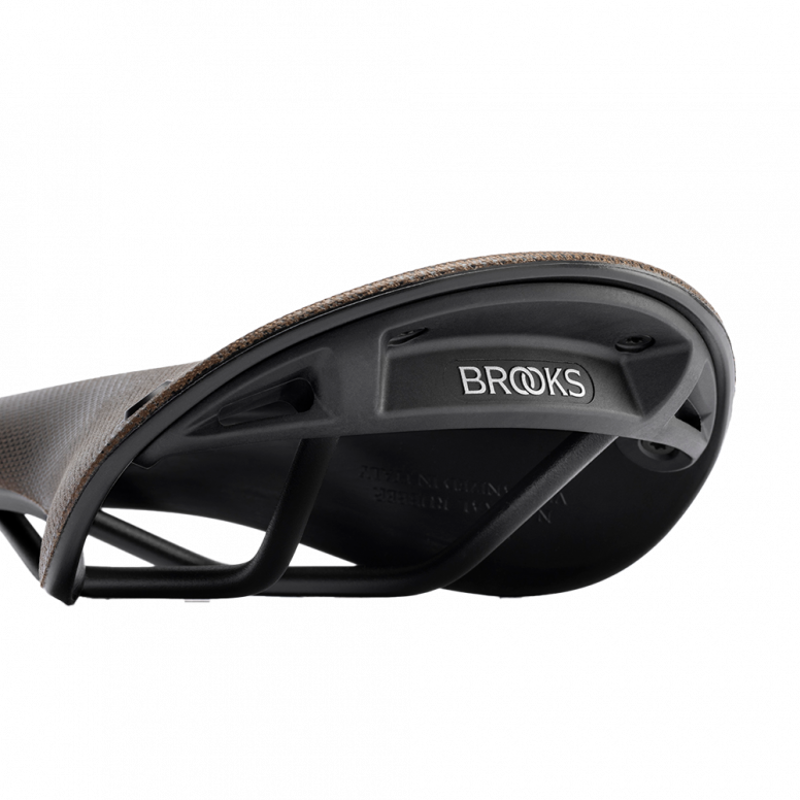 Brooks C17 Cambium Carved All-Weather Steel 162mm Saddle in Brown-6